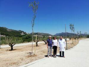 El nuevo parque público de Ador avanza sobre lo previsto