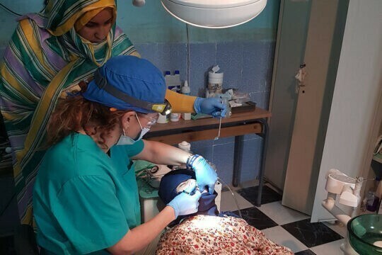 BETELGEUX-CHRISTEYNS envía productos de limpieza y desinfección a los Territorios Liberados del Sáhara Occidental
