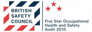 Christeyns UK awarded 3 stars from British Safety Council