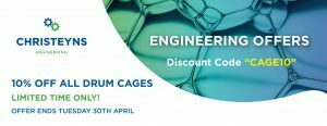 Engineering Offers 10% off Drum Cages