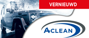 Vernieuwd A-Clean carwash programma