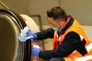 Hard surface disinfection and hand sanitation crucial in public areas as we look to a future out of lockdown