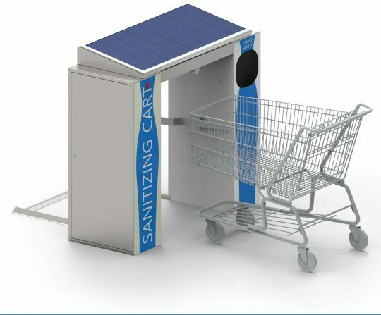 Cart Sanitiser – Easy Sanitation of Shopping Trolley