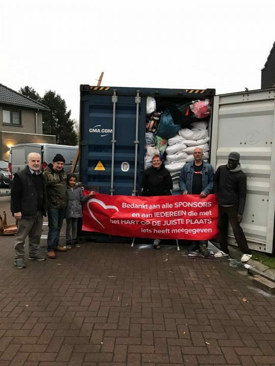 Aid supplies for Gambia