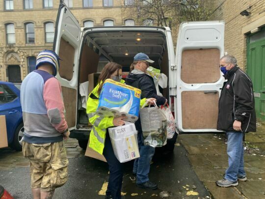 Over 570kg of food donated to local Bradford food bank