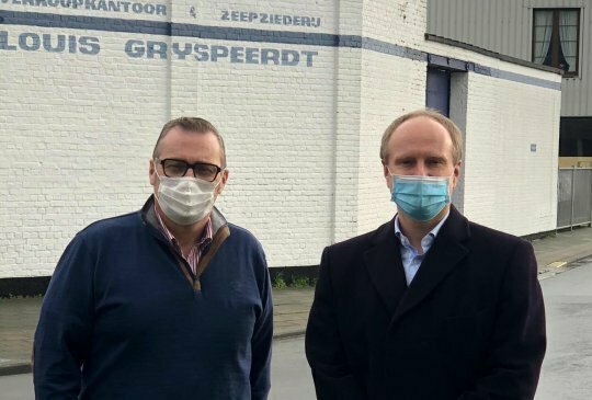 Christeyns acquires soap and disinfectant company Grijspeerdt (Roeselare, Belgium)
