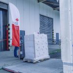 Poetsproducten voor slachtoffers van de watersnood