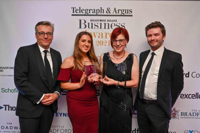 Christeyns UK win Bradford Means Business Sustainability Award