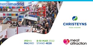 CHRISTEYNS presentará sus novedades en higiene alimentaria en Meat Attraction