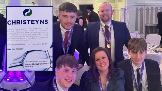 Christeyns UK goes to the ball!