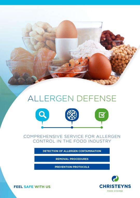 CHRISTEYNS has implemented a plan for allergen control in the food industry