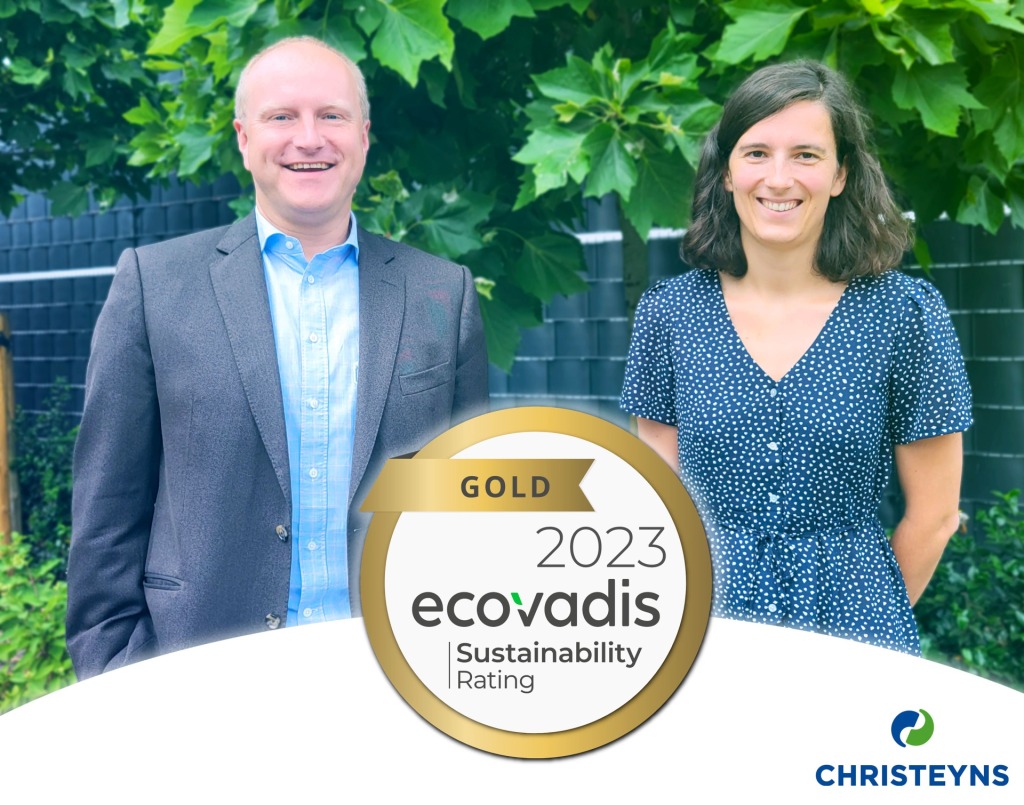 Christeyns obtiene la Medalla de Oro EcoVadis 2023