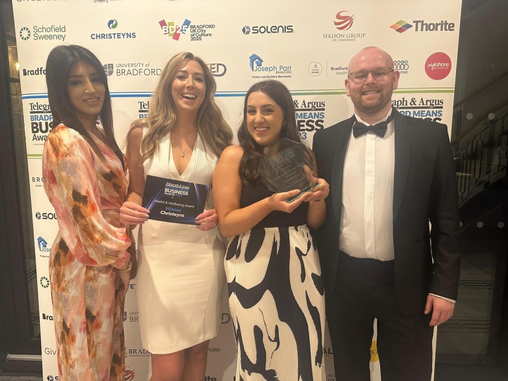 Christeyns UK wins Health and Wellbeing Award