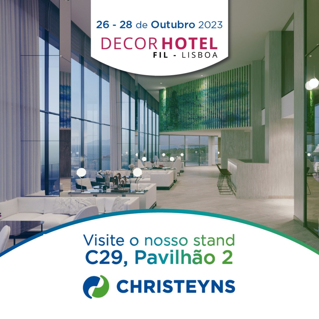 A Christeyns apresenta Soluções Sustentáveis para o Setor Hoteleiro na DecorHotel