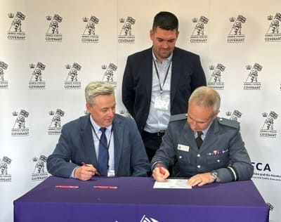 Christeyns UK confirms commitment to Armed Forces