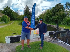 Donation of hygiene products to the Canal and River Trust
