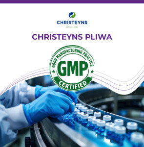 Pliwa’s GMP certification: A strategic asset for Christeyns