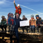 Spende für den Waldkindergarten Sterngartl in Oberösterreich